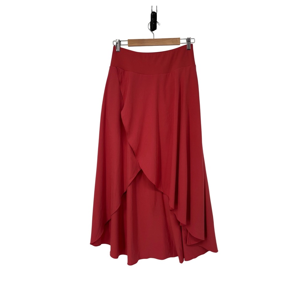 Halara High Waisted High-Low Tulip Active Skirt with Built-in Shorts Size‎ M